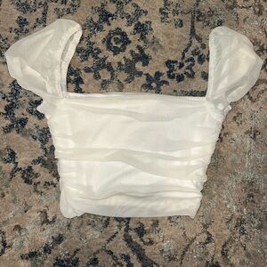 princess polly white top